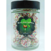 Cri Cri colorate Arlecchino barattolo in vetro 160 g