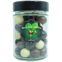 Hazelnut and Chocolate Dragees Mixed - jar 180 g